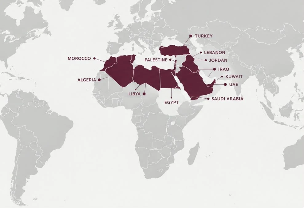 Export markets served by Marah Fashion Group